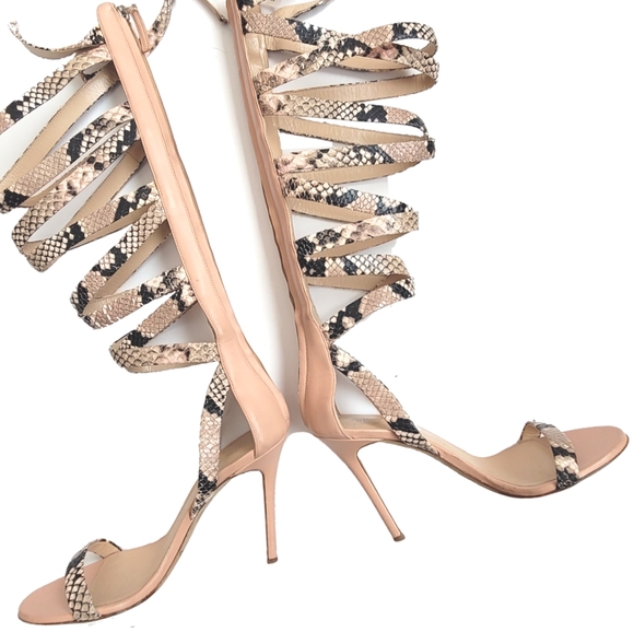 Giuseppe Zanotti Jennifer Lopez  Emme gladiator Sandal Heels 36 - Picture 5 of 13